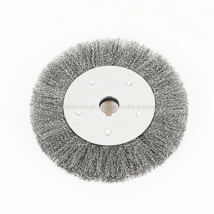 Rotary Rust Cleaner Stainless Steel Polishing Machine Brush Wheel