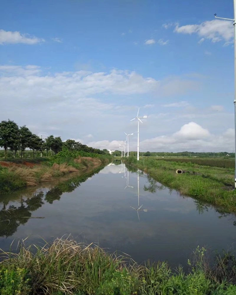 Application of 10kw Wind Turbine in Micro-Grid System with Wind, Solar Energy and Storage and Charging