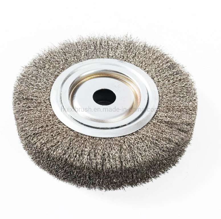 Rotary Rust Cleaner Stainless Steel Polishing Machine Brush Wheel